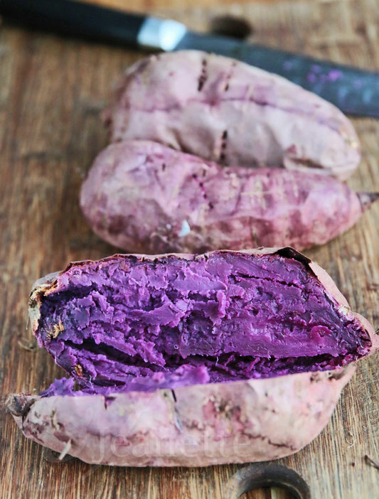 Stokes Purple Sweet Potato Slips, Already Rooted, Organic, Fresh From Garden